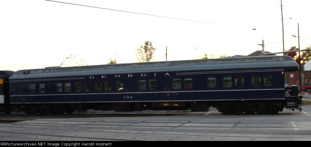 Private passenger car on AAPRCO special train 956